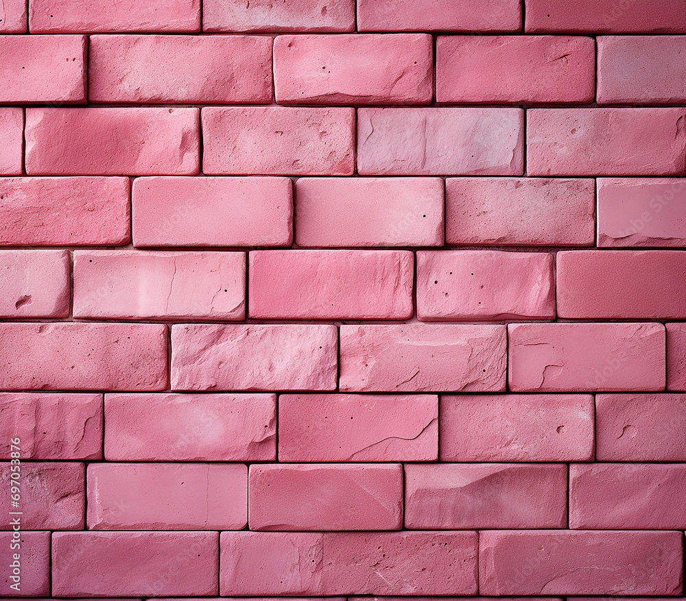 Fototapeta premium Pink Stone Wall