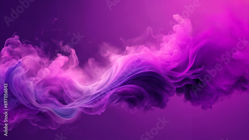 Abstract textured splatter color billowing smoke, mixed digital illustration and matte painting combined with photography. AI generated.