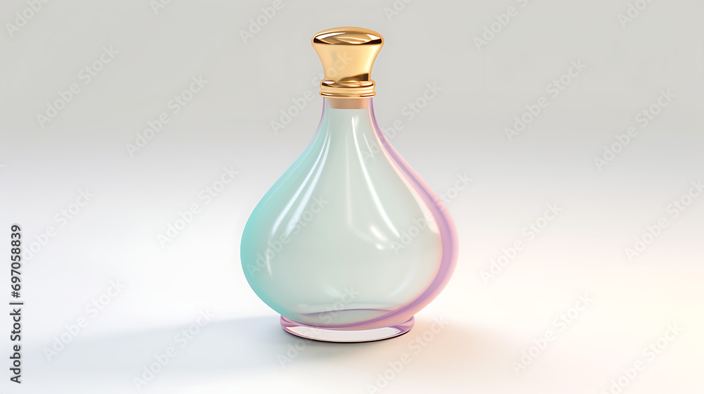 Elegant Soft Pop Style Perfume Bottle Elegant Soft Pop Style Perfume Bottle