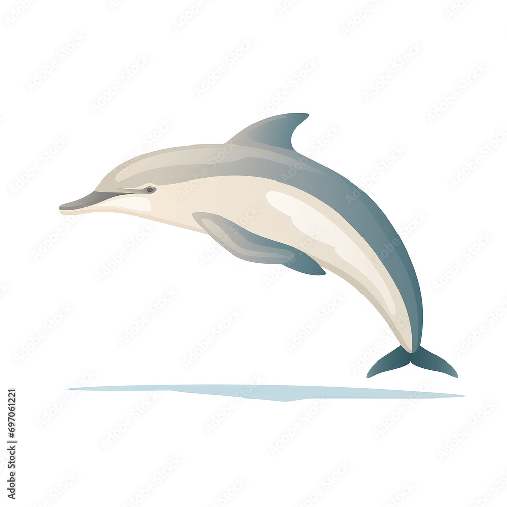 minimalist illustration of a dolphins sleek minimalist illustration of a dolphins sleek