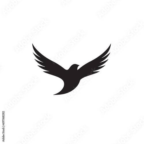 Pigeon in cartoon  doodle style. Isolated 2d vector illustration in logo  icon  sketch style  Eps 10  black and white. AI Generative