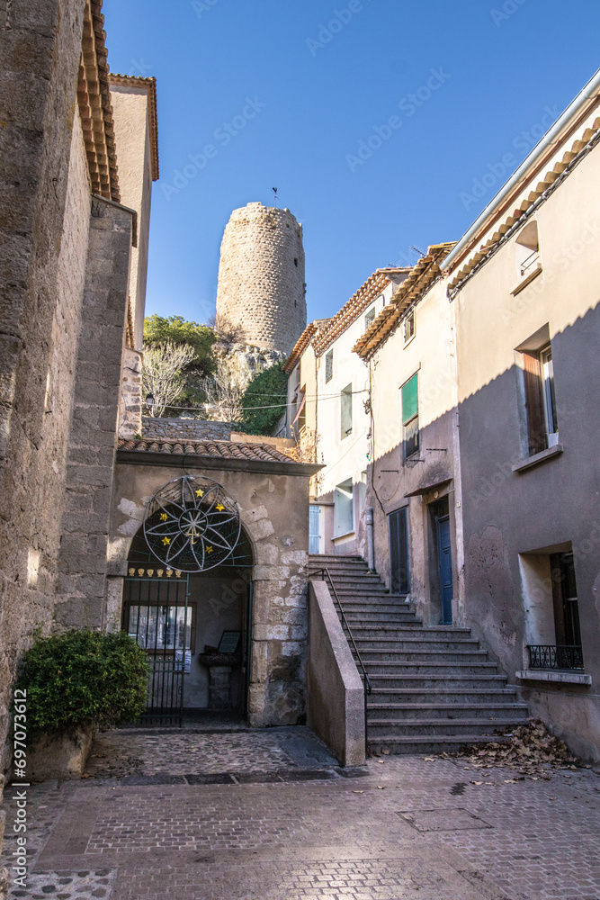 La tour Barberousse à Gruissan (Aude , France)