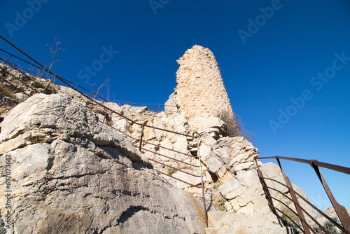 La tour Barberousse à Gruissan (Aude , France) photo