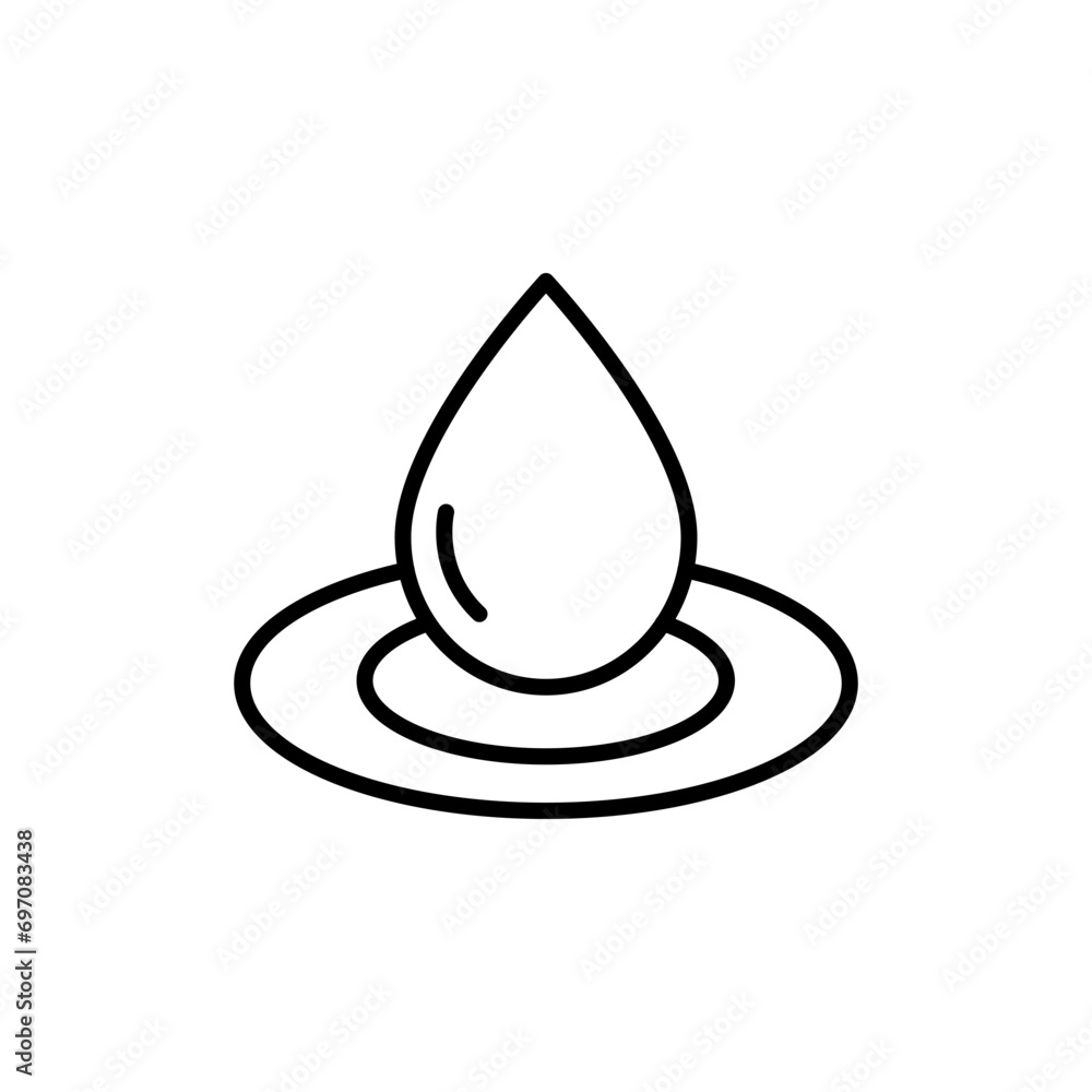 Liquid oil outline icons, minimalist vector illustration ,simple transparent graphic element .Isolated on white background Liquid oil outline icons, minimalist vector illustration ,simple transparent graphic element .Isolated on white background