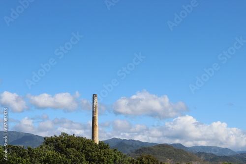 Old Chimney in Ponce, Puerto Rico