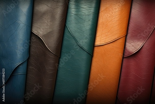 Leather with color - feel photo