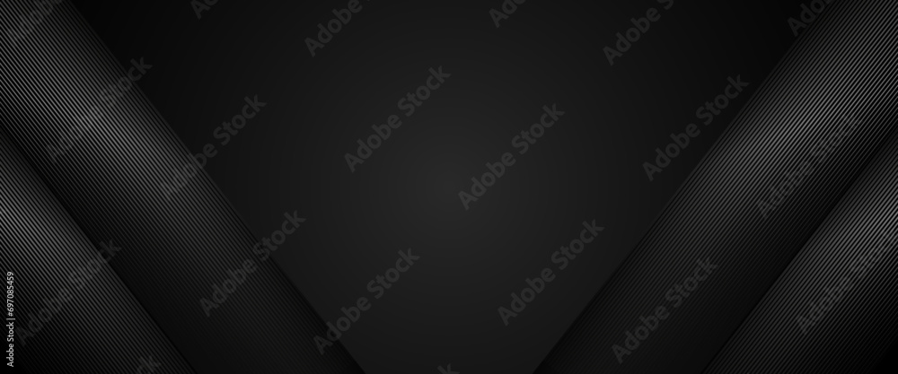 Black white and gray grey vector abstract tech futuristic modern 3D line background Elegant modern futuristic design with shiny lines pattern for banner, brochure, cover, flyer, poster Black white and gray grey vector abstract tech futuristic modern 3D line background Elegant modern futuristic design with shiny lines pattern for banner, brochure, cover, flyer, poster
