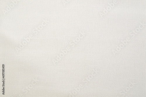 White textured canvas background or grid pattern linen texture.