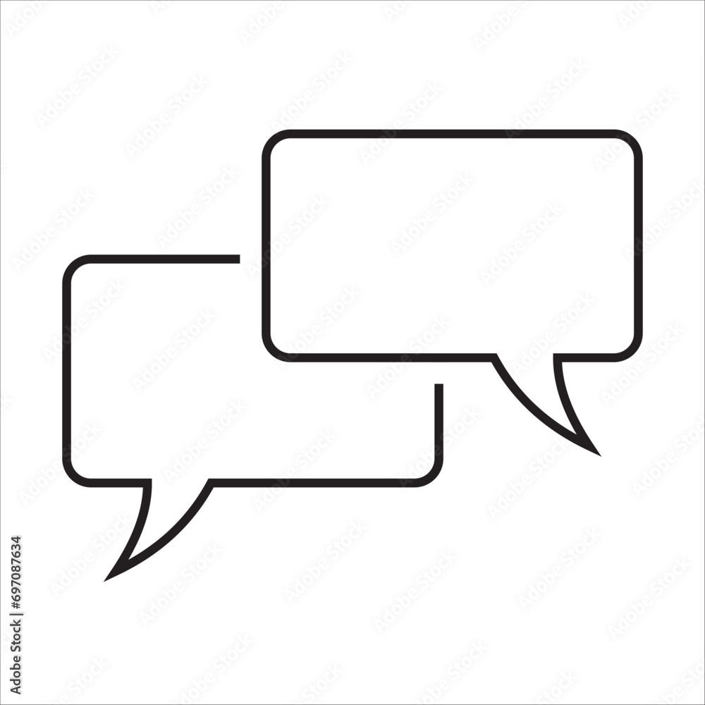 Chat Message Bubbles Vector Icon. Communication icons. Talk bubble, dialog. Web icon set. Online communication. Conversation, SMS, Notification, Group Chat. Chatting icons in different styles Chat Message Bubbles Vector Icon. Communication icons. Talk bubble, dialog. Web icon set. Online communication. Conversation, SMS, Notification, Group Chat. Chatting icons in different styles