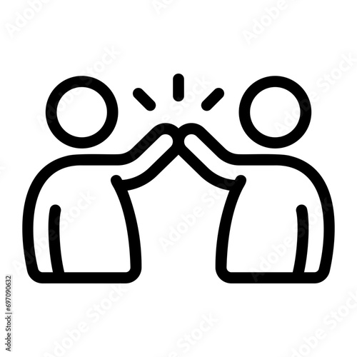 together line icon