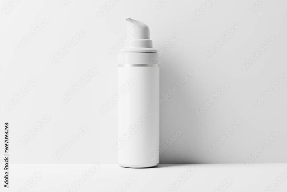Tall Airless Pump Bottle Mockup Tall Airless Pump Bottle Mockup