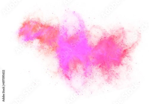 Pink Gradient Galaxy Transparent Graphic Background © Niesha