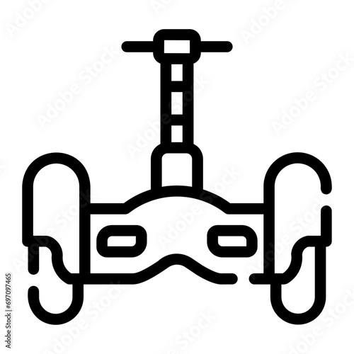 hoverboard Line Icon
