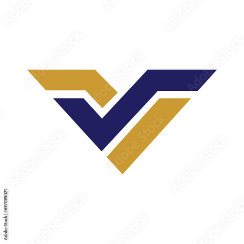 Free Download letter v logo design - GFXLoad