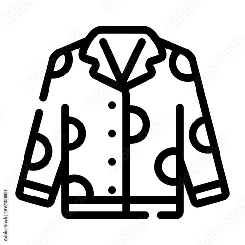 pyjamas Line Icon