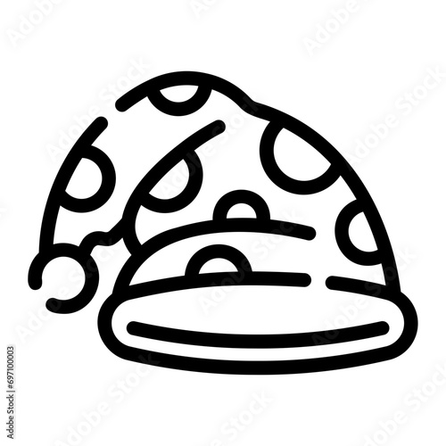 sleeping hat Line Icon
