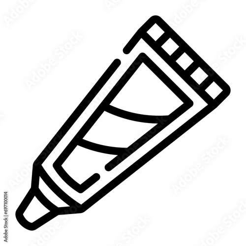 toothpaste Line Icon