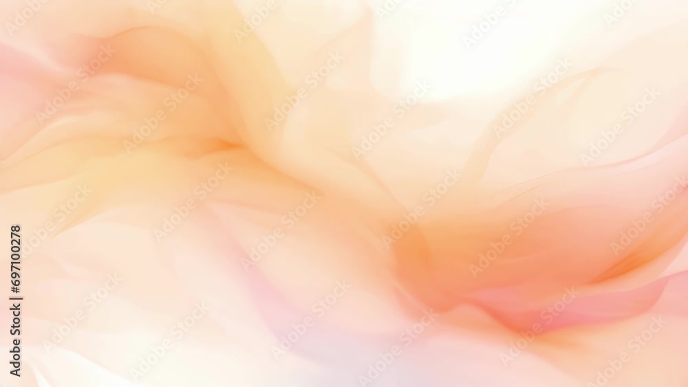 Minimalistic view of a charming and delicate abstract background, highlighted by wispy strokes of Peach Fuzz pastel hues. Minimalistic view of a charming and delicate abstract background, highlighted by wispy strokes of Peach Fuzz pastel hues.