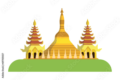 myanmar pagoda shwedagon temple design