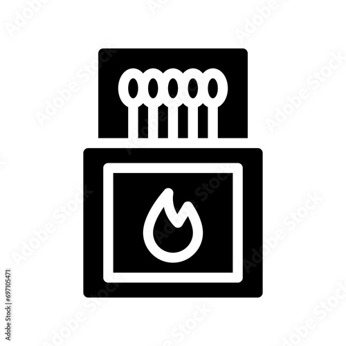 matches glyph icon