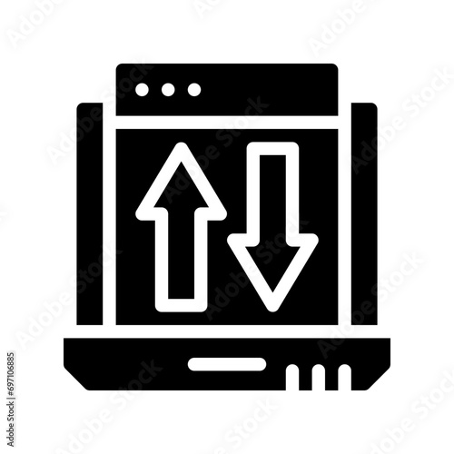 transaction glyph icon