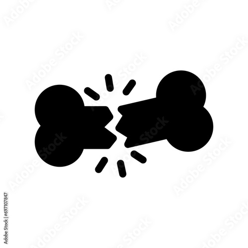 fracture glyph icon