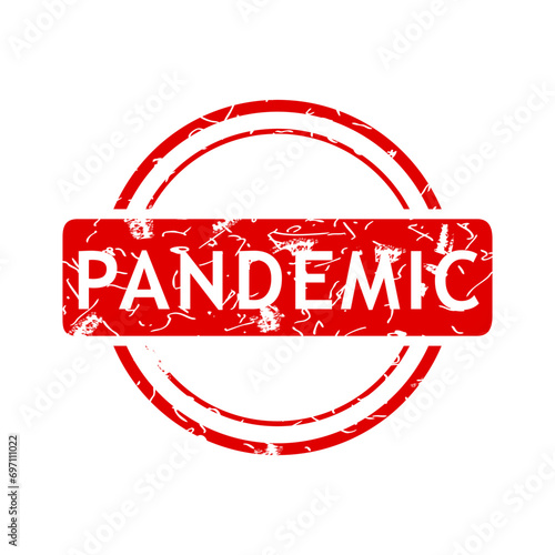 pandemic, simple vector rust dirty red simple circle vector rubber stamp effect