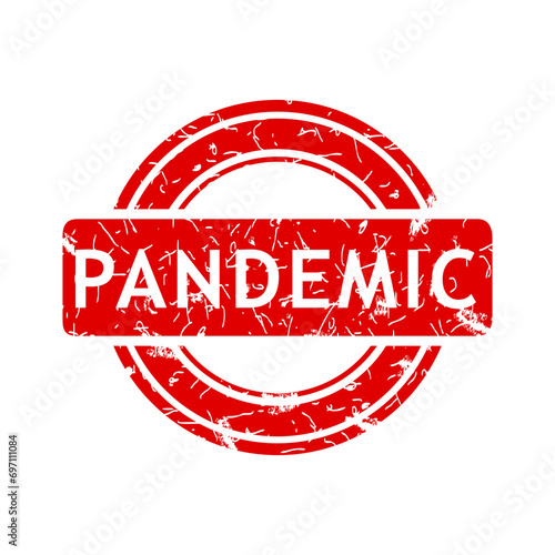 pandemic, simple vector rust dirty red simple circle vector rubber stamp effect
