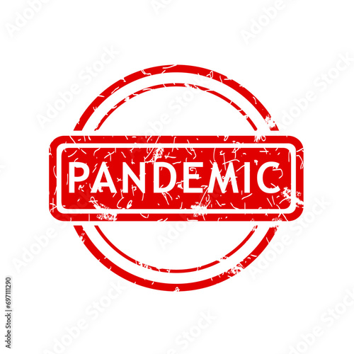 pandemic, simple vector rust dirty red simple circle vector rubber stamp effect