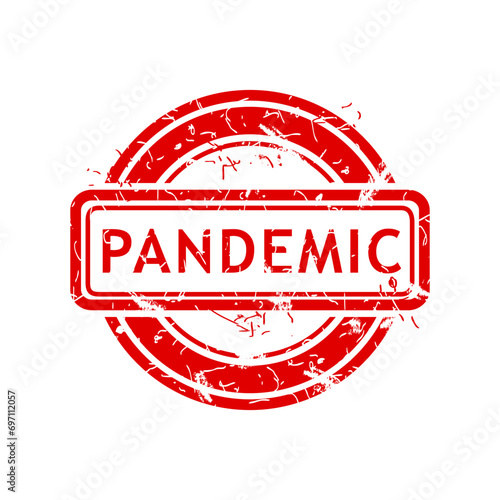 pandemic, simple vector rust dirty red simple circle vector rubber stamp effect
