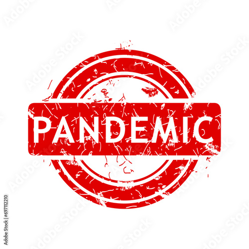 pandemic, simple vector rust dirty red simple circle vector rubber stamp effect