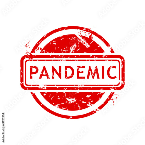 pandemic, simple vector rust dirty red simple circle vector rubber stamp effect