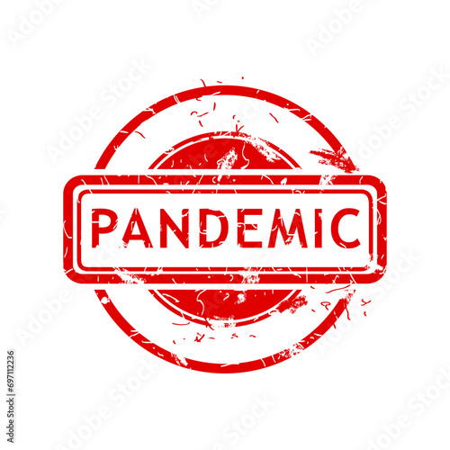 pandemic, simple vector rust dirty red simple circle vector rubber stamp effect