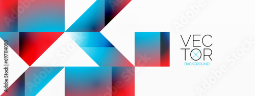 Minimalist elegance - lines, squares, triangles converge on white. Geometry essence showcased in serene harmony. Harmonizing essential shapes on a pristine backdrop