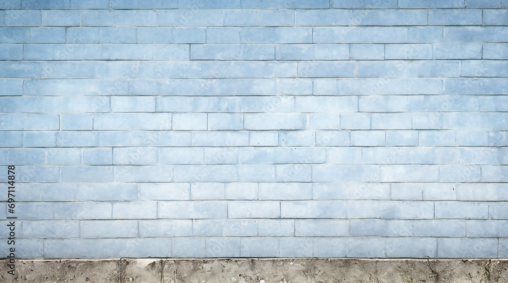 Naklejka premium Vintage-Gebäudewand aus rotem Backstein, Ziegelzaunwand, Hintergrund für Design. Hintergrund einer alten, freigelegten, schmutzigen Ziegelwand, Textur. Lange und breite schäbige Gebäudefassade. Abstra