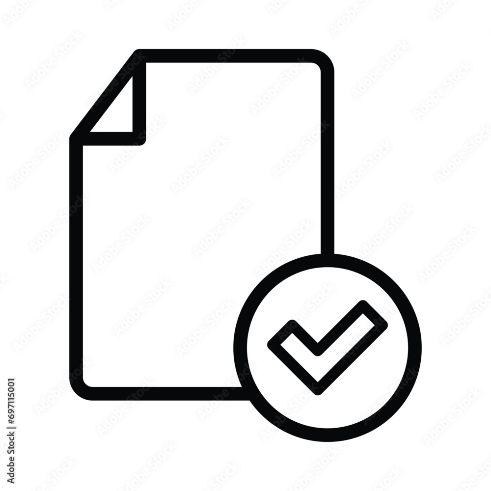 document vector icon, right file illustration document vector icon, right file illustration
