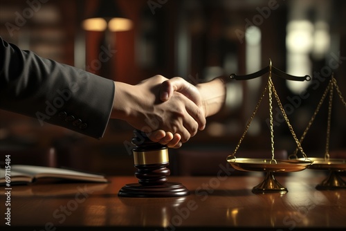 Successful Collaboration. Businessman, Lawyer, and Client Meeting for Exceptional Legal Consultation