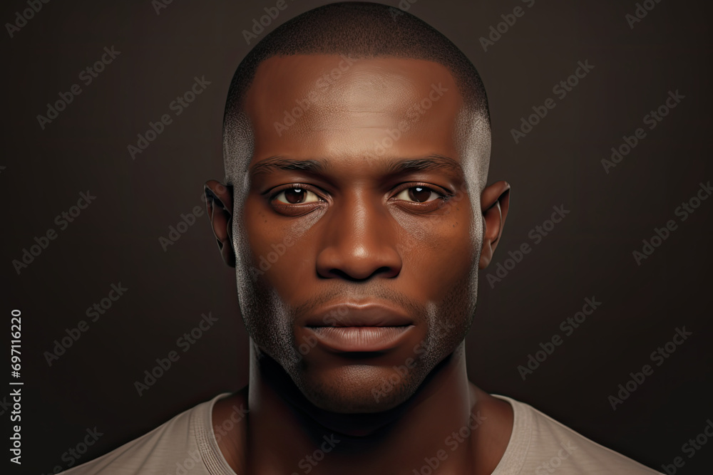 Diverse male skin tones, healthy and flawless skin.
