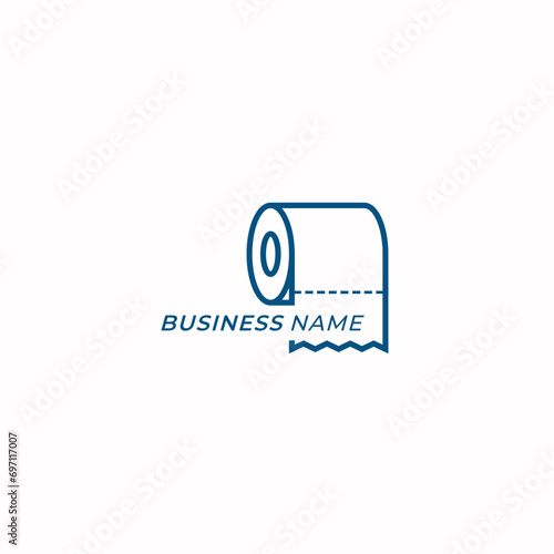 design logo line tissue toilet