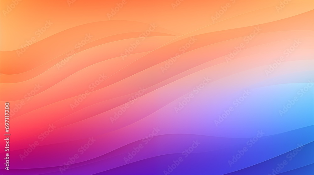 Colorful abstract background with smooth lines. Vector illustration for your design