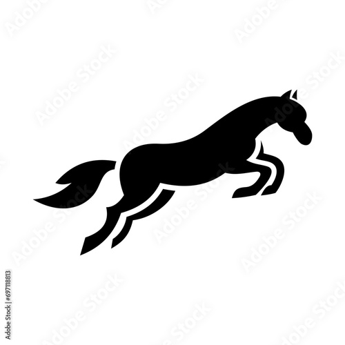 Fototapeta Naklejka Na Ścianę i Meble -  Horse Vector Logo Design Template