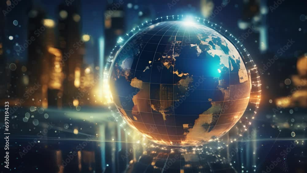 A digital globe dotted with various cyber attack icons, showcasing the global scope of cybersecurity threats and underscoring the need for international cooperation to protect AGI systems. A digital globe dotted with various cyber attack icons, showcasing the global scope of cybersecurity threats and underscoring the need for international cooperation to protect AGI systems.
