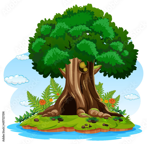 illustration of a tree