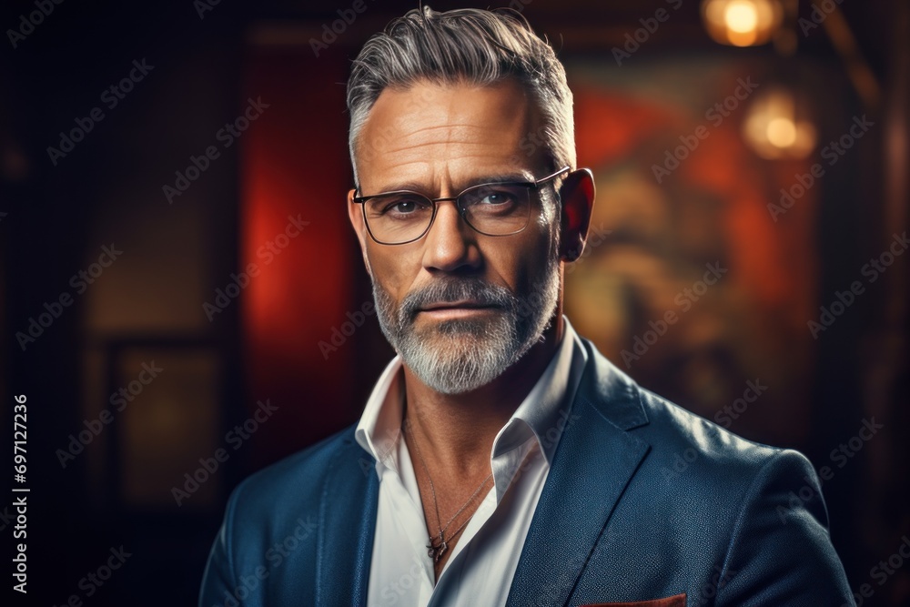 Portrait of a charismatic business coach, inspiring and insightful. Portrait of a charismatic business coach, inspiring and insightful.