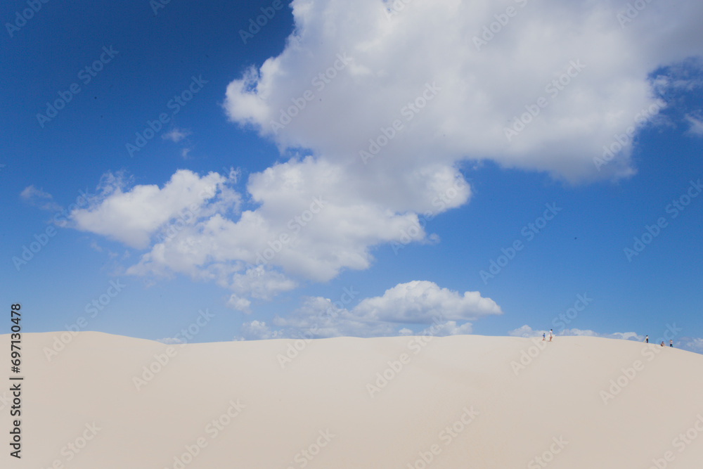 Sand dunes in Port Stephens
