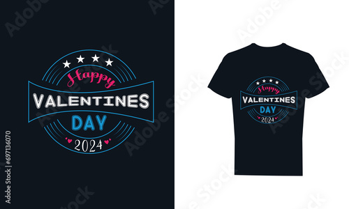 Vector valentines day t shirt design