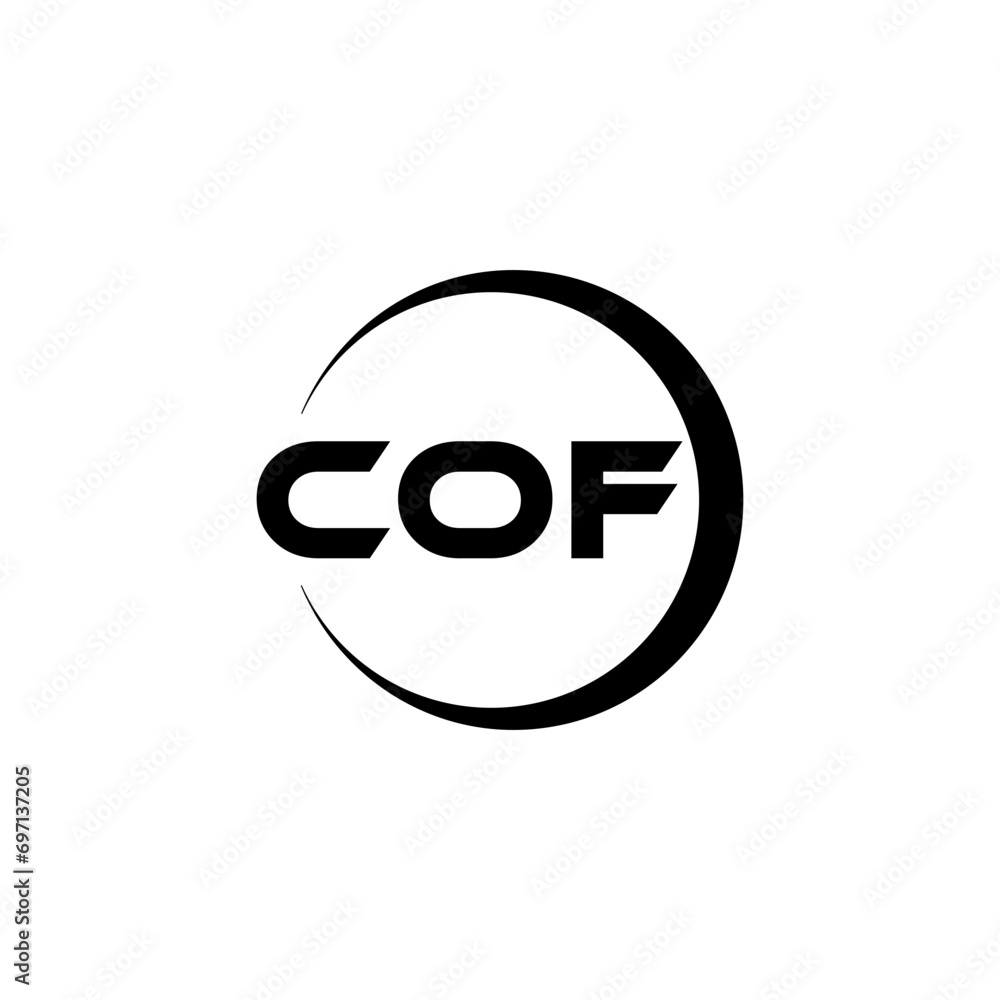 COF letter logo design with white background in illustrator, cube logo, vector logo, modern alphabet font overlap style. calligraphy designs for logo, Poster, Invitation, etc. COF letter logo design with white background in illustrator, cube logo, vector logo, modern alphabet font overlap style. calligraphy designs for logo, Poster, Invitation, etc.