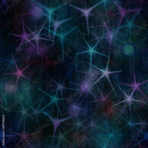 randomStars_blue_cyan_marine_I