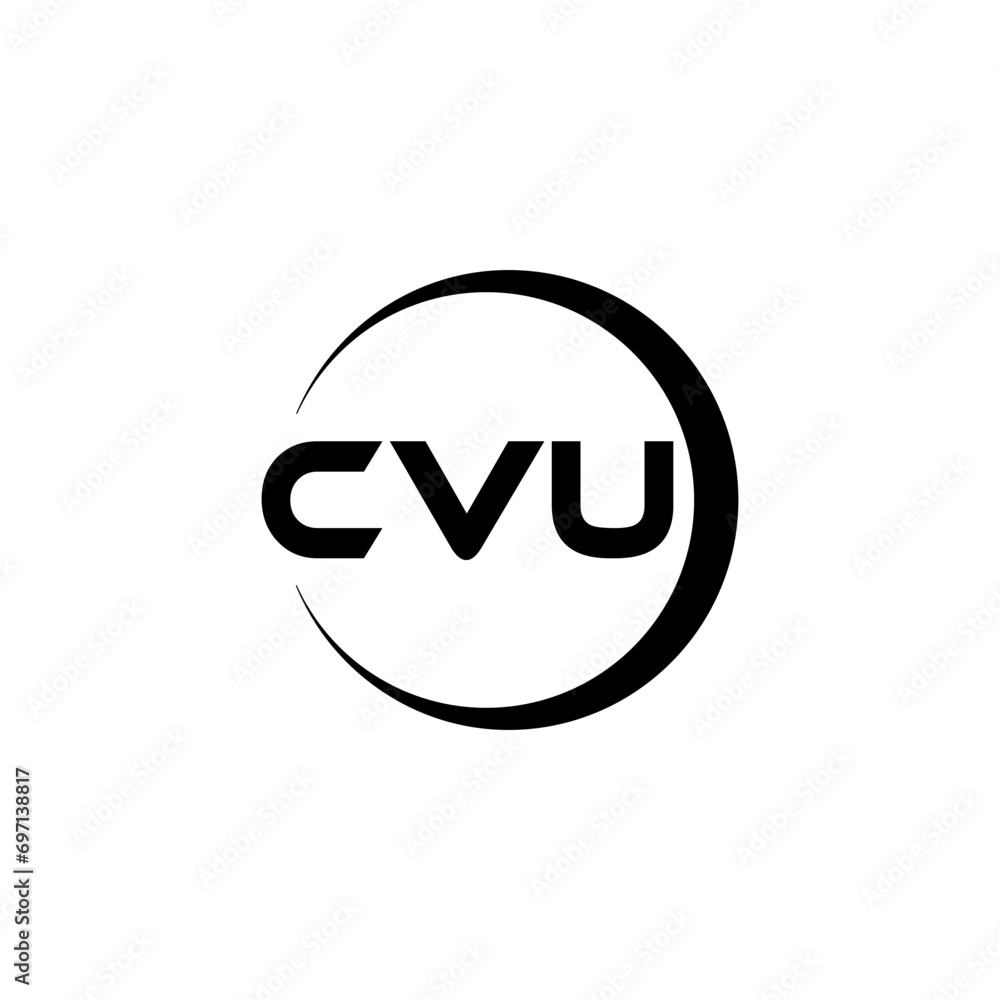CVU letter logo design with white background in illustrator, cube logo, vector logo, modern alphabet font overlap style. calligraphy designs for logo, Poster, Invitation, etc. CVU letter logo design with white background in illustrator, cube logo, vector logo, modern alphabet font overlap style. calligraphy designs for logo, Poster, Invitation, etc.