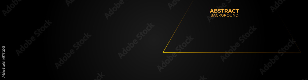 Abstract modern black background paper cut style with black and gold line Luxury concept.uxury style. Horizontal banner template. Suit for cover, poster, banner, flyer, plain wallpaper, card, backdrop Abstract modern black background paper cut style with black and gold line Luxury concept.uxury style. Horizontal banner template. Suit for cover, poster, banner, flyer, plain wallpaper, card, backdrop